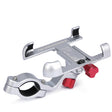 360 Rotate Eagle Claw Bionic Bike Phone Holder Mount Aluminum Bicycle Motocycle Handlebar Cellphone Stand Bracket(Silver) - Holder by PMC TechLife | Online Shopping South Africa | PMC TechLife | Buy Now Pay Later Mobicred