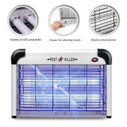 Fluorescent Lamp Household Electric Shock Mosquito Killer UV High Pressure Mosquito Killer(UK  Plug)