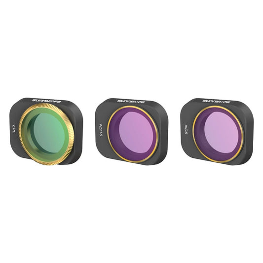 3 PCS / Set CPL+ND8+ND16 Sunnylife MM3-FI411 For Mini 3 Pro Adjustable Filter - free shipping - PMC Jewellery - Order now!