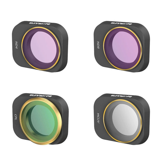 4 PCS / Set MCUV+CPL+ND4+ND8 Sunnylife MM3-FI411 For Mini 3 Pro Adjustable Filter - free shipping - PMC Jewellery - Order now!
