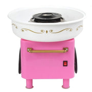 Retro Trolley Mini Cotton Candy Machine, Specification:British Regulations 220 V(Pink)