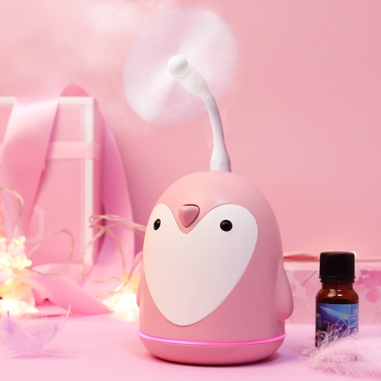 220ml Aroma Humidifier Cute Penguin USB Air Diffuser Home Office Car Mist Maker Air Purifier(Pink) - Air Purifiers & Accessories by PMC TechLife | Online Shopping South Africa | PMC TechLife | Buy Now Pay Later Mobicred