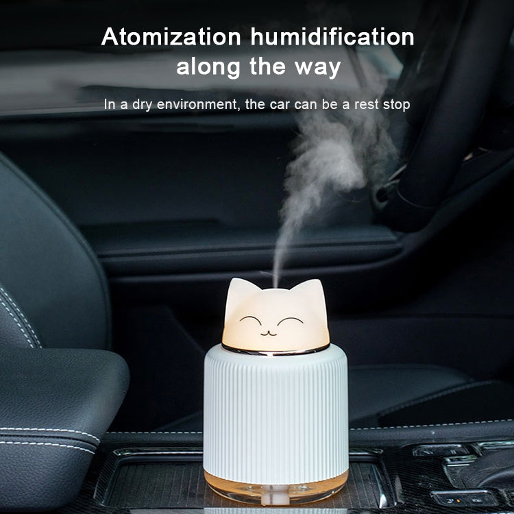 Light Pet Humidifier USB Night Light Home Bedside Lamp Sleep Mute Energy-saving Lamp(Yellow Bear)