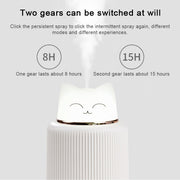Light Pet Humidifier USB Night Light Home Bedside Lamp Sleep Mute Energy-saving Lamp(Yellow Bear)