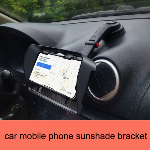 Off-road Car Sun Visor Mobile Phone Navigation Bracket, Style:Instrument Panel Hose Type