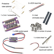 Start Treasure Version 12V Digital Display DIY Battery Spot Welding Machine Pen Control, Style:6 Square Pen