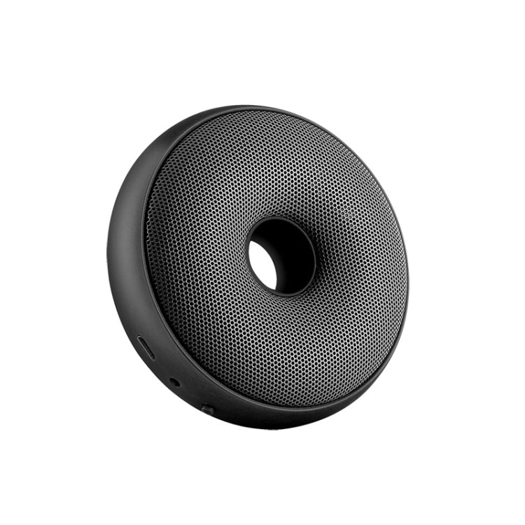 Portable Donut Electric Air Purifier Home Car Anion Ozone Deodorizer(Black) - free shipping - PMC Jewellery - Order now!