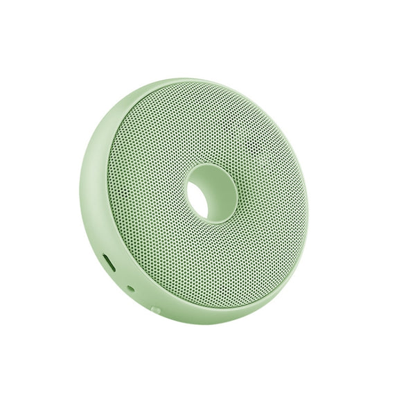 Portable Donut Electric Air Purifier Home Car Anion Ozone Deodorizer(Green)
