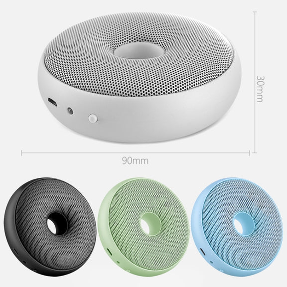 Portable Donut Electric Air Purifier Home Car Anion Ozone Deodorizer(Green)
