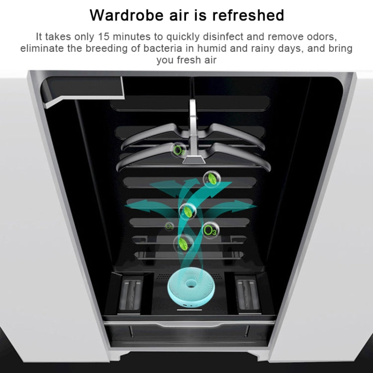 Portable Donut Electric Air Purifier Home Car Anion Ozone Deodorizer(Green) - free shipping - PMC Jewellery - Order now!
