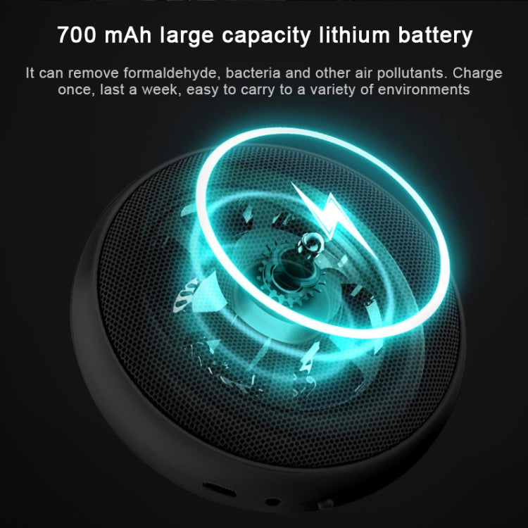 Portable Donut Electric Air Purifier Home Car Anion Ozone Deodorizer(Green) - free shipping - PMC Jewellery - Order now!