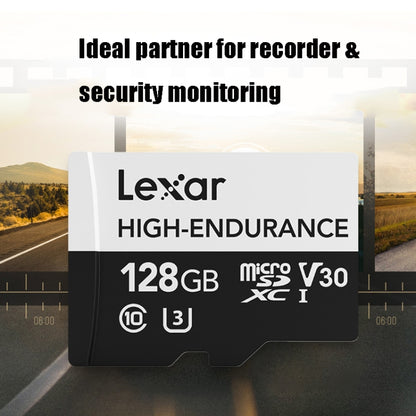 Lexar MicroSDHC 128GB High-endurance Driving Recorder Video Surveillance Camera TF Memory Card Video Card - free shipping - PMC Jewellery - Order now!