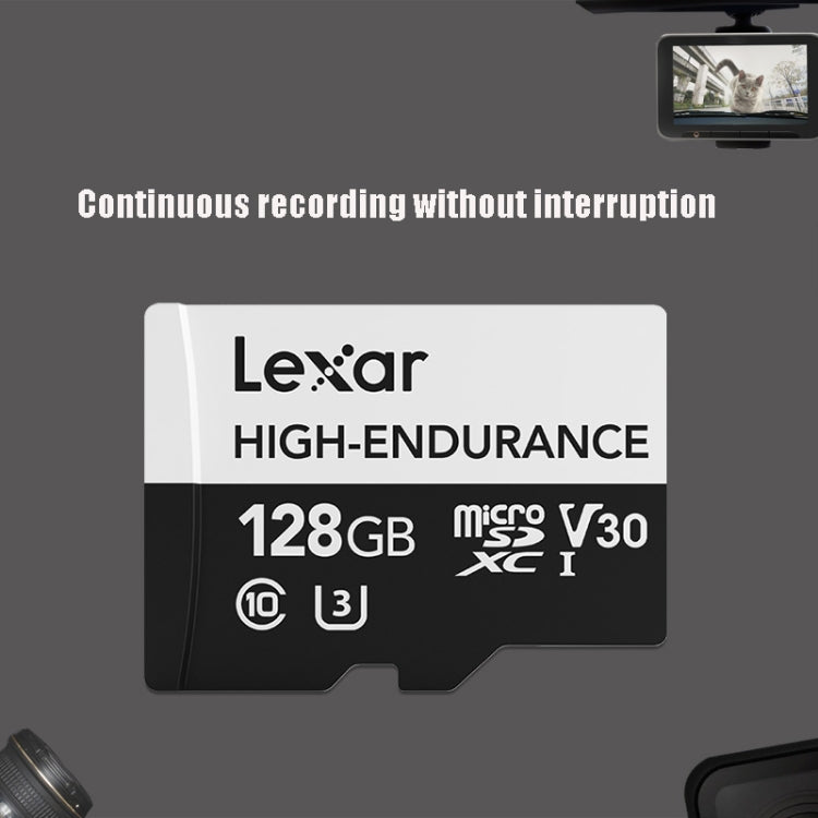 Lexar MicroSDHC 128GB High-endurance Driving Recorder Video Surveillance Camera TF Memory Card Video Card - free shipping - PMC Jewellery - Order now!