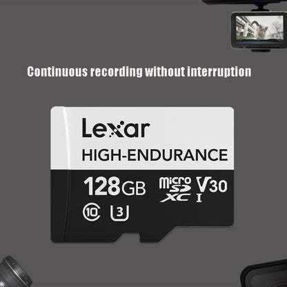 Lexar MicroSDHC 128GB High-endurance Driving Recorder Video Surveillance Camera TF Memory Card Video Card - free shipping - PMC Jewellery - Order now!