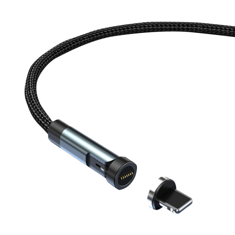 CC57 8Pin Magnetic Interface Rotating Fast Charging Data Cable, Cable Length 2m(Black) - free shipping - PMC Jewellery - Order now!