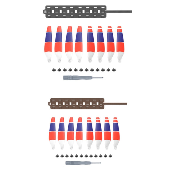 Sunnylife MM3-SN443 For Mini 3 Pro Propeller Blades + Silicone Folding Storage Bag(Brown)