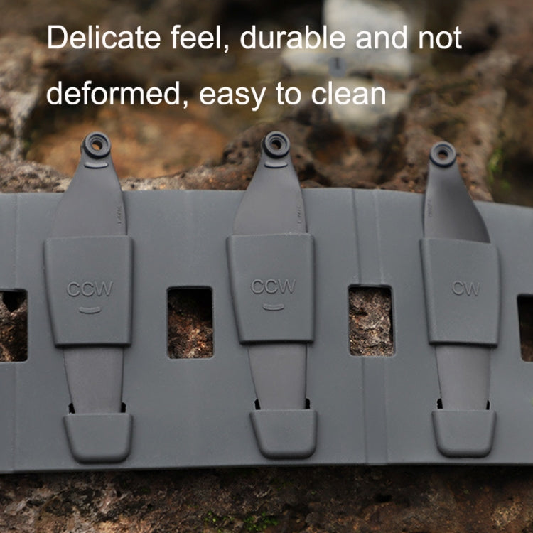 Sunnylife MM3-SN443 For Mini 3 Pro Propeller Blades Silicone Folding Storage Bag(Brown) - DIY Propeller by Sunnylife | Online Shopping South Africa | PMC TechLife | Buy Now Pay Later Mobicred