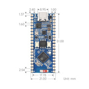Waveshare ESP32-S3 Microcontroller, 2.4 GHz Wi-Fi Development Board Dual-core Processor