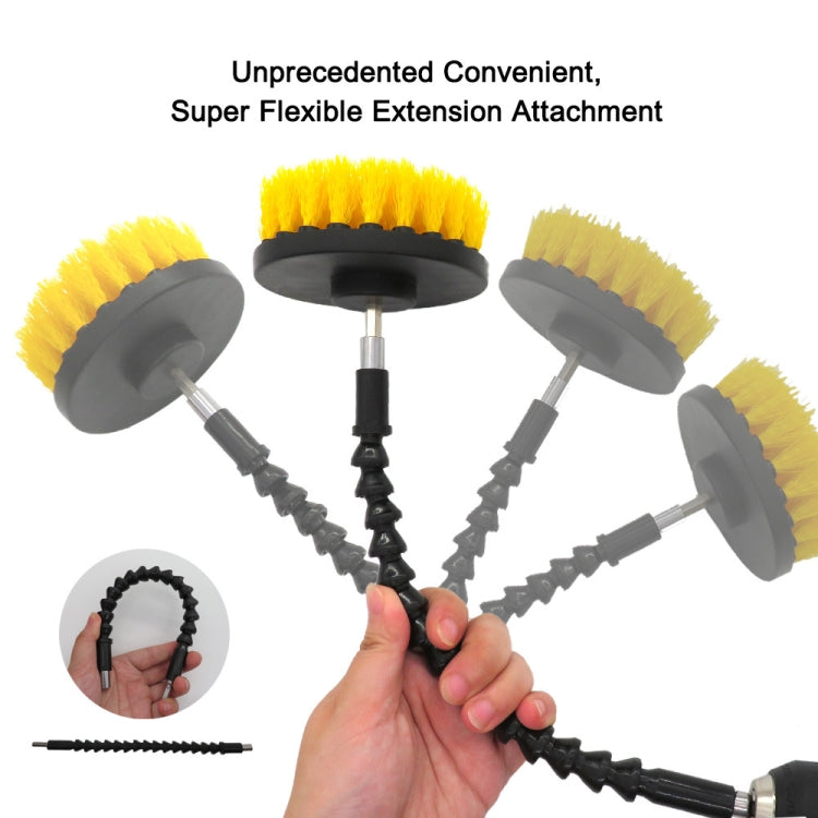 19 in 1 Household Nylon Hexagonal Electric Drill Brush Pads Scouring Sanding Disc Pad Kits - Sponges, Cloths & Brushes by PMC TechLife | Online Shopping South Africa | PMC TechLife | Buy Now Pay Later Mobicred