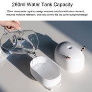 SOTHING DSHJ-H-009 260ML Deer Air Humidifier USB Home Atmosphere Night Light Air Purifier(White)
