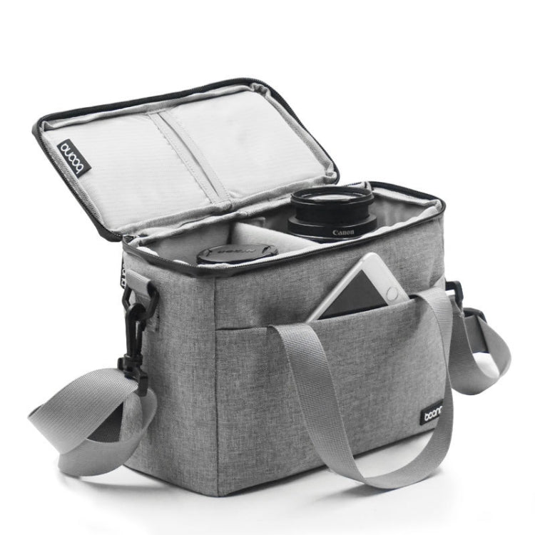 Baona BN-H001 Digital Camera Bag Casual Portable Camera Water-resistant Bag, Size:Small(Gray)