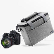 Baona BN-H001 Digital Camera Bag Casual Portable Camera Water-resistant Bag, Size:Medium(Gray)