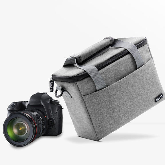 Baona BN-H001 Digital Camera Bag Casual Portable Camera Water-resistant Bag, Size:Medium(Gray)