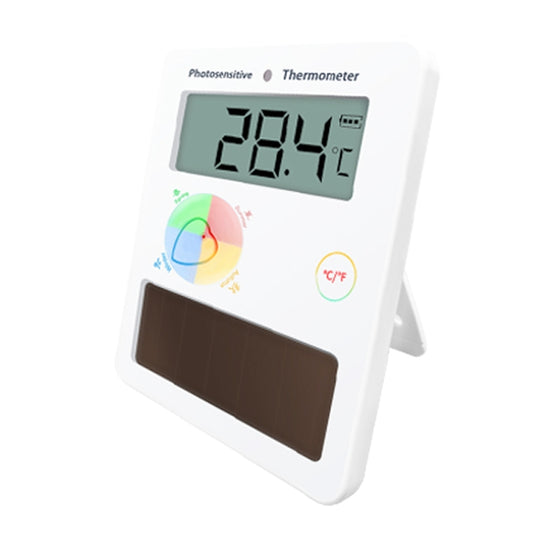 Pcsensor Fish Tank Indoor Solar Cell-free LCD High-precision Light Energy Thermometer - free shipping - PMC Jewellery - Order now!
