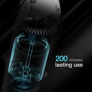 Retro Oil Head Electric Pusher Strong Power Electric Fader LCD Digital Display Rechargeable Hair Clipper(EU Plug)