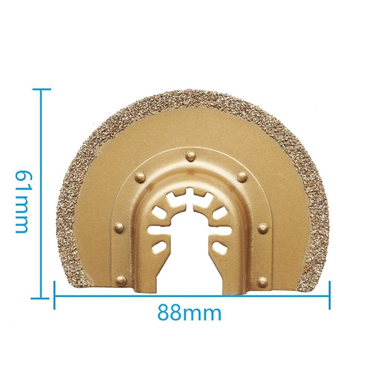 Multi-Purpose Treasure Accessories Power Tool Accessories Multi-Function Tool Blade Saw Blade Carbide Saw Blade, Style:Large Semicircular - Electric Saws & Accessories by PMC TechLife | Online Shopping South Africa | PMC TechLife | Buy Now Pay Later Mobicred