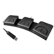 FS2020U CF Foot Switch Foot Pedal Keyboard Control Mouse Game Combo Pedal(Photoelectric Mute) - free shipping - PMC TechLife - Order now!