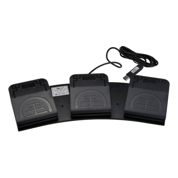 FS2020U CF Foot Switch Foot Pedal Keyboard Control Mouse Game Combo Pedal(Photoelectric Mute)