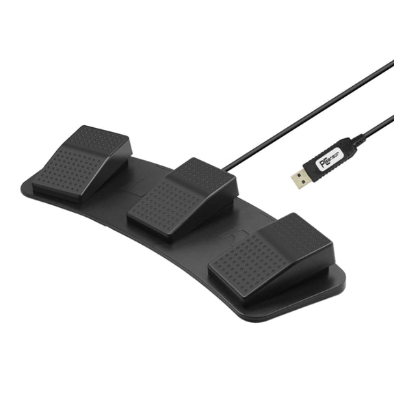 Pcsensor FS23 CF Foot Pedal Switch Keyboard Control Mouse Game Combo Pedal(Photoelectric Mute)