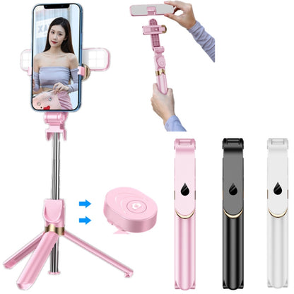 XT06S Live Beauty Bluetooth Tripod Selfie Stick(White) - Selfie Sticks by PMC Jewellery | Online Shopping South Africa | PMC Jewellery | Buy Now Pay Later Mobicred