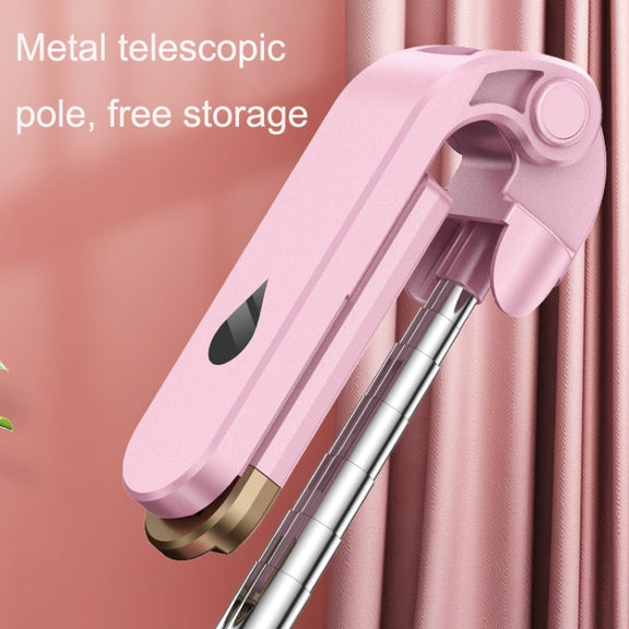 XT06S Live Beauty Bluetooth Tripod Selfie Stick(White)