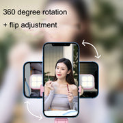 XT06S Live Beauty Bluetooth Tripod Selfie Stick(White)