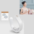 Intelligent Shoulder and Neck Massage Instrument PGG Cervical Spine Physiotherapy Massage Heating Multi-function Neck Protection Instrument, Style:With Patch(White) - free shipping - PMC TechLife - Order now!