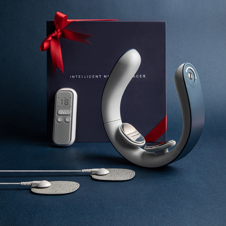 Intelligent Shoulder and Neck Massage Instrument PGG Cervical Spine Physiotherapy Massage Heating Multi-function Neck Protection Instrument, Style:Without Patch(Pink) - free shipping - PMC TechLife - Order now!