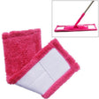 Coral Flannel Head  Padded Flat Replacement Household Company Cleaning Mop Cloth Rag(Red) - Sponges, Cloths & Brushes by PMc TechLife | Online Shopping South Africa | PMc TechLife | Buy Now Pay Later Mobicred