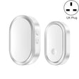 CACAZI A99 Home Smart Remote Control Doorbell Elderly Pager, Style:UK Plug(Silver) - Wireless Doorbell by CACAZI | Online Shopping South Africa | PMC TechLife | Buy Now Pay Later Mobicred