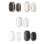 CACAZI A99 Home Smart Remote Control Doorbell Elderly Pager, Style:UK Plug(Black Gold)