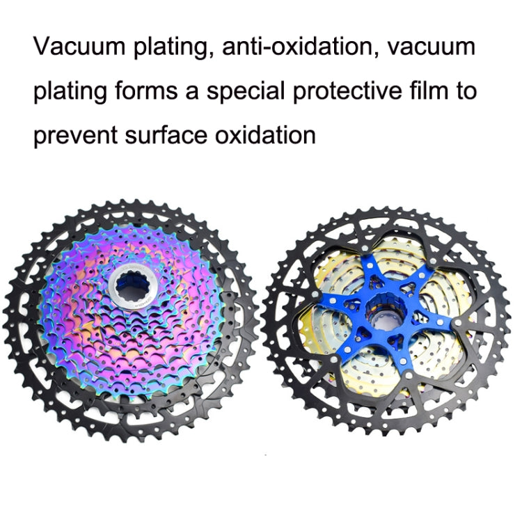 VG Sports Split Mountain Bike Lightweight Cassette Flywheel, Style:9 Speed 42T