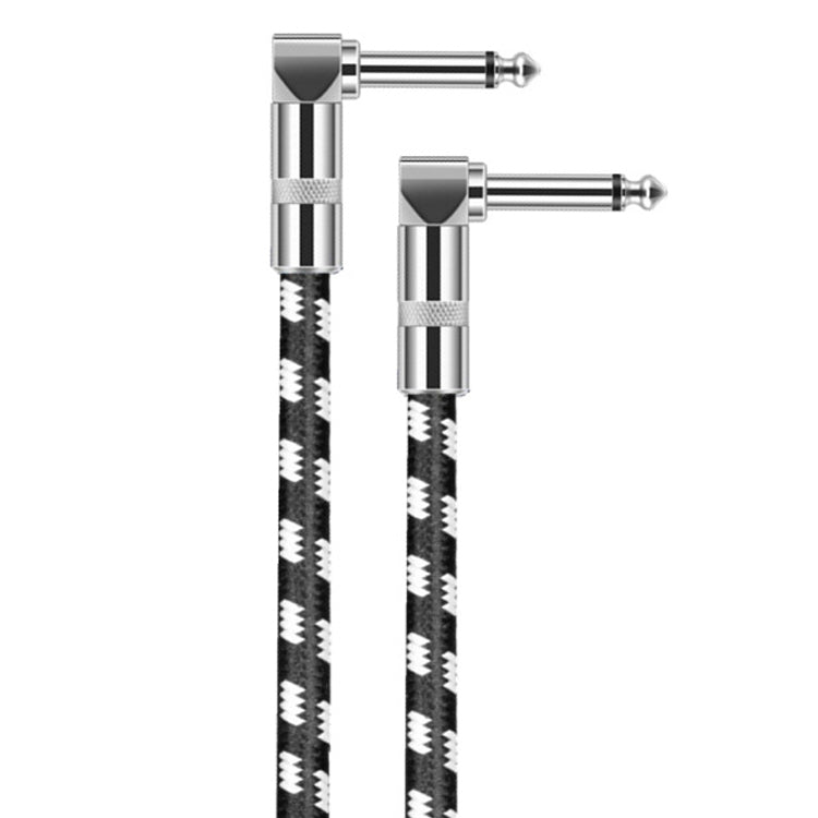 5m 2 Elbow Head 6.35mm Guitar Cable Oxygen-Free Copper Core TS Large Two-core Cable - Microphone Audio Cable & Connector by PMC TechLife | Online Shopping South Africa | PMC TechLife | Buy Now Pay Later Mobicred