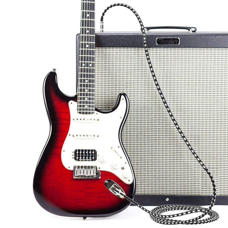 5m 2 Elbow Head 6.35mm Guitar Cable Oxygen-Free Copper Core TS Large Two-core Cable - Microphone Audio Cable & Connector by PMC TechLife | Online Shopping South Africa | PMC TechLife | Buy Now Pay Later Mobicred