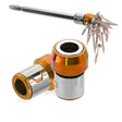 Full Metal Screwdriver Head Plus Magnet(Orange) - Magnetizer Demagnetizer Tool by PMC TechLife | Online Shopping South Africa | PMC TechLife | Buy Now Pay Later Mobicred