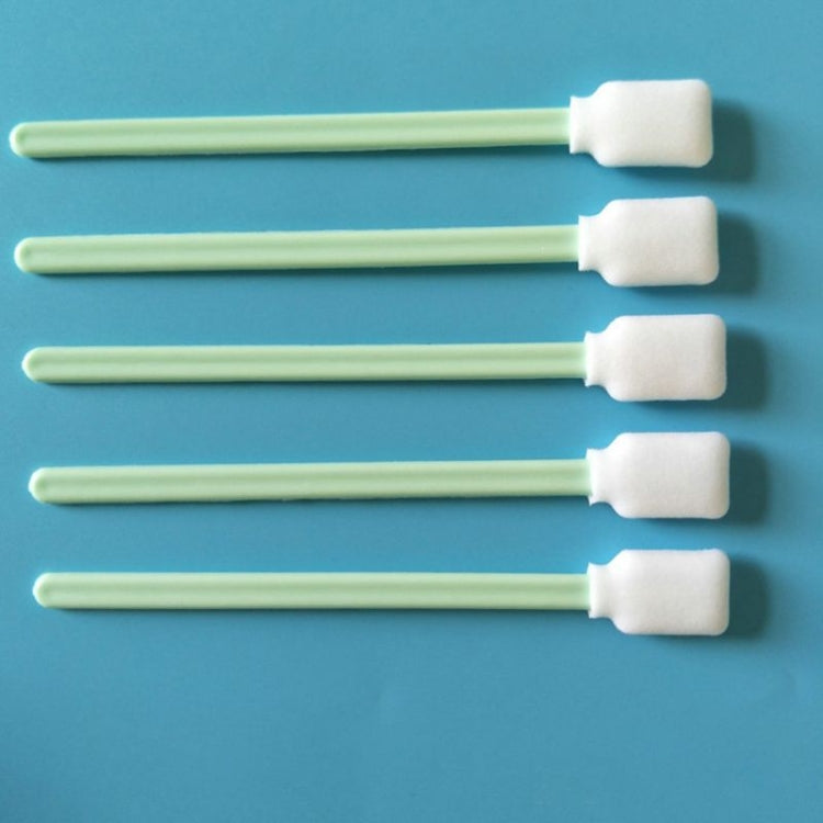 100 Sticks Inkjet Sponge Flat Head Cleaning Wipe Industrial Rod, Size:13cm(5 inch Small Wide Sponge Head) - Sponges, Cloths & Brushes by PMC Jewellery | Online Shopping South Africa | PMC Jewellery | Buy Now Pay Later Mobicred