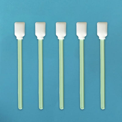 100 Sticks Inkjet Sponge Flat Head Cleaning Wipe Industrial Rod, Size:13cm(5 inch Small Wide Sponge Head) - Sponges, Cloths & Brushes by PMC Jewellery | Online Shopping South Africa | PMC Jewellery | Buy Now Pay Later Mobicred