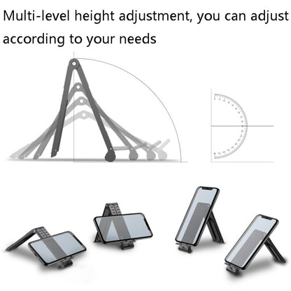 Oatsbasf 03040 Metal Mini Notebook Stand Aluminum Alloy Computer Cooling Folding Bracket(Grey) - free shipping - PMC Jewellery - Order now!
