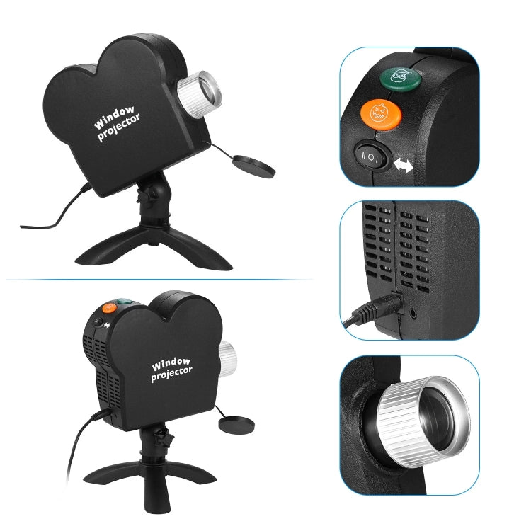 Christmas Halloween Laser Projector Mini Window Home Theater Projector, Plug Type:AU Plug - free shipping - PMC Jewellery - Order now!