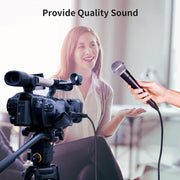 3.5mm To Caron Male Sound Card Microphone Audio Cable, Length:15m